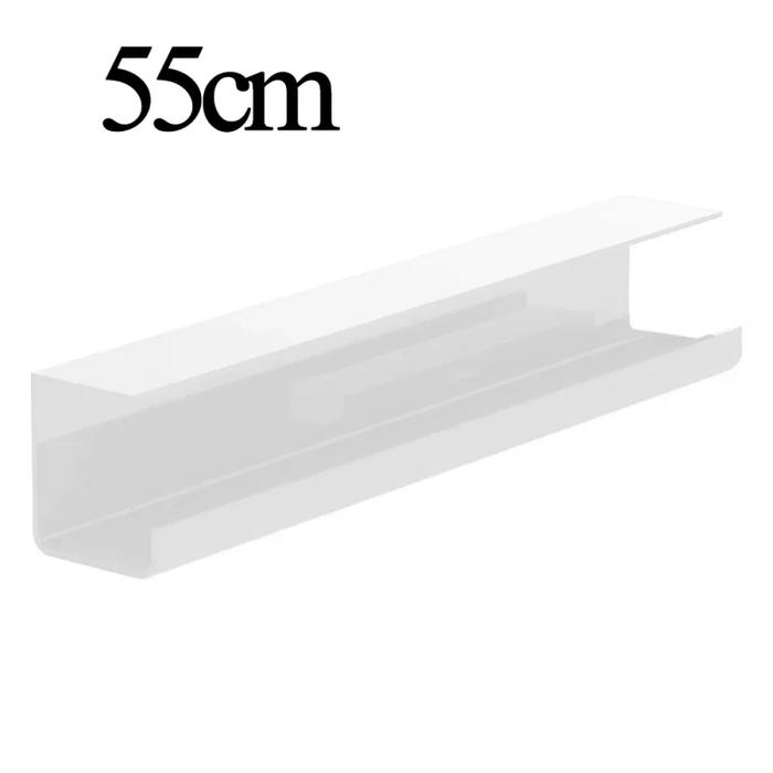Gambar Under Desk Cable Management 55cm Cable Organizer Under Desk Rak Kabel Bawah Meja - Putih dari AdhyaStoree undefined Tokopedia