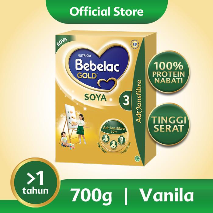 Gambar Bebelac Gold Soya 3 Vanila Formula Soya Bubuk 700 GR dari Barberstore1 undefined Tokopedia