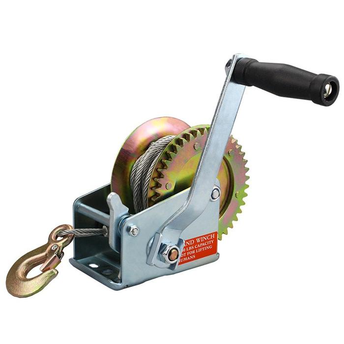 Gambar 【Stok Tersedia】katrol Mini Katrol Hand Winch 2000/1200/800 LBS Katrol Derek Manual 360 Kg Katrol Kerekan Boat Winch - 1200LBS dari Anita Ningsih undefined Tokopedia