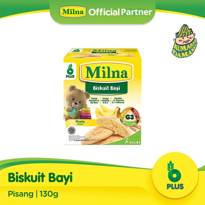 Gambar Milna Biskuit Bayi Pisang 130 gram dari Kumaha Damang Bdg undefined Tokopedia