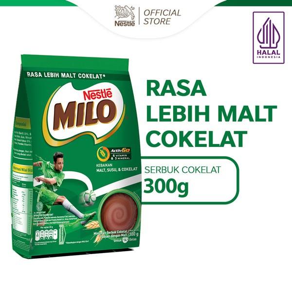 Gambar MILO Susu Cokelat ACTIV GO Pouch 300g dari Giok Mart undefined Tokopedia