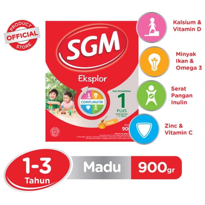 Gambar 1zy SGM Eksplor 1 Plus Vanila / Madu 900 gr dari DahayuStoree undefined Tokopedia