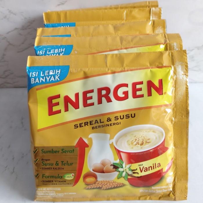 Gambar HE7 ENERGEN SEREAL VANILA 32 GRAM (1 renceng isi 10 sachets) dari listsiang332 undefined Tokopedia