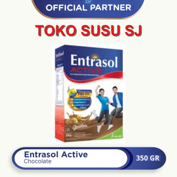 Gambar ENTRASOL ACTIVE CHOCOLATE VANILLA LATTE 350 GR/COKLAT/VANILA/350GR/360 - COKLAT dari Giok Mart undefined Tokopedia