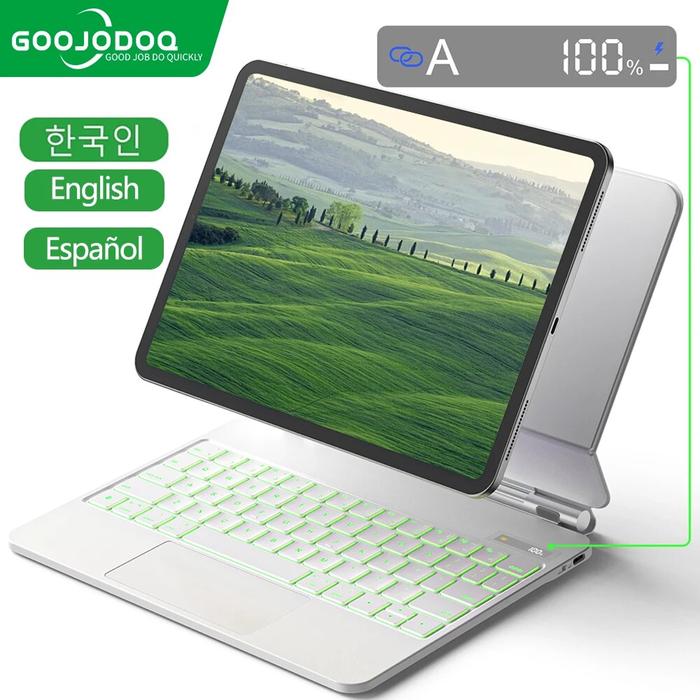 Jual GOOJODOQ Magic Keyboard Case for iPad Pro 11 12 iPad