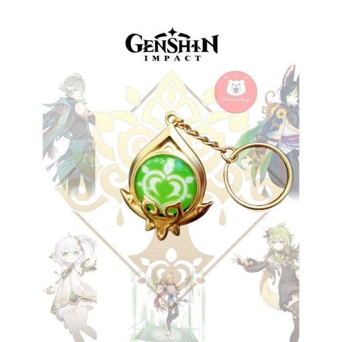 Gambar Gantungan Kunci Genshin Impact Vision Sumeru Keychain Glow in The Dark - Dendro-Sumeru dari Wahaha Shop-TP undefined Tokopedia