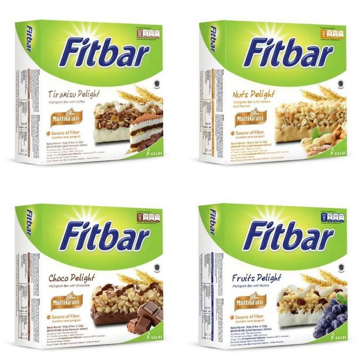 Gambar Fitbar Multigrain 1 Box (12 Pcs) (4 Varian Rasa) - 1 Box (12 pcs), Fruit Delight dari CV Abure Foodie undefined Tokopedia