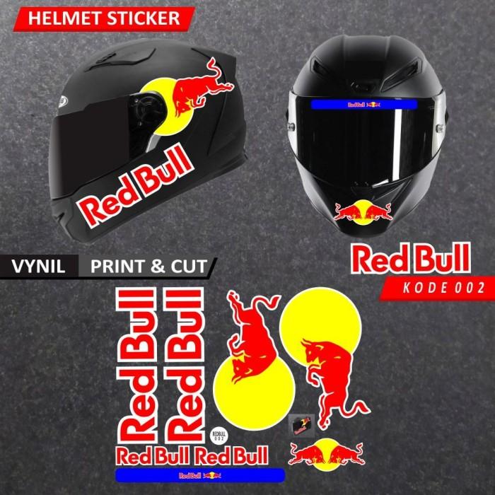 Gambar 1zy STIKER HELM VARIASI UNIVERSAL FULL SET DOVI MONSTER REDBULL dari WIDDAL085 undefined Tokopedia
