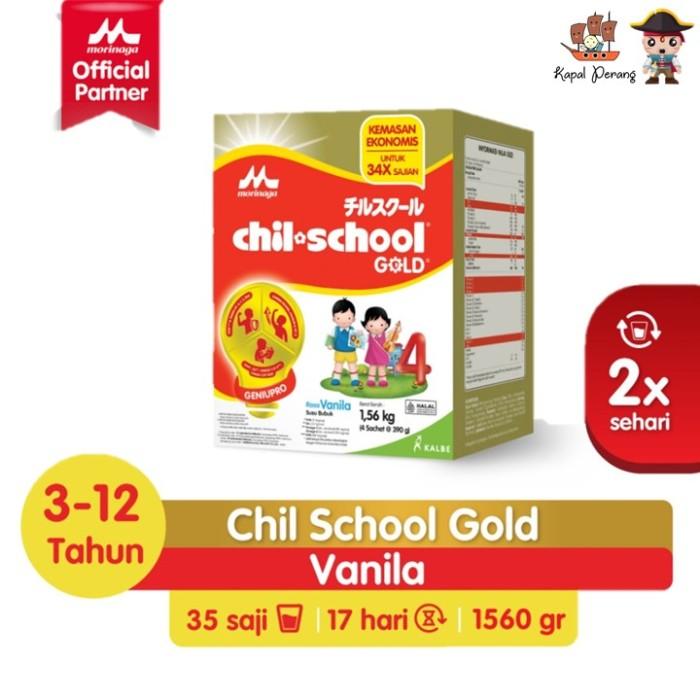 Gambar New Morinaga Chil School Tahap 4 Vanila Susu Formula [1600 G] dari frecianes undefined Tokopedia