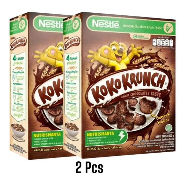 Gambar Nestle Sereal Koko Krunch 2 × 300 Gr | Koko Krunch dari CV Abure Foodie undefined Tokopedia