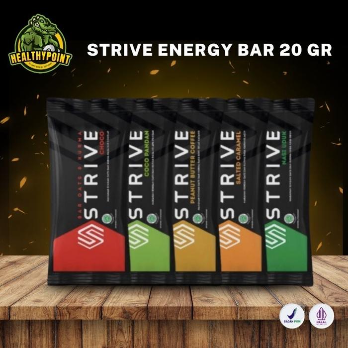 Gambar Strive Energy Bar 1 Box 5 Pcs X 20 Gram - Nasi Uduk dari CV Abure Foodie undefined Tokopedia