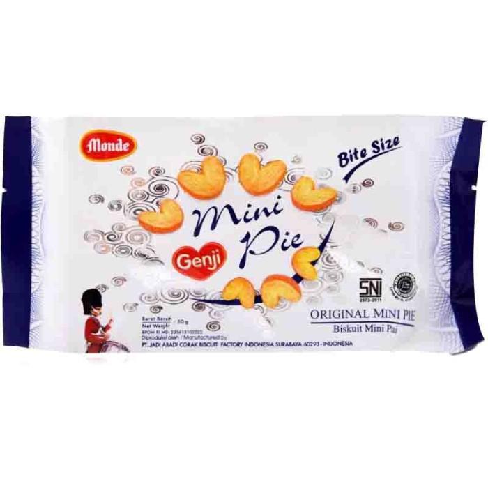 Gambar Monde Genji Mini Pie 50 g Termurah dan berkualitas dari Ucil beras dan sembako undefined Tokopedia