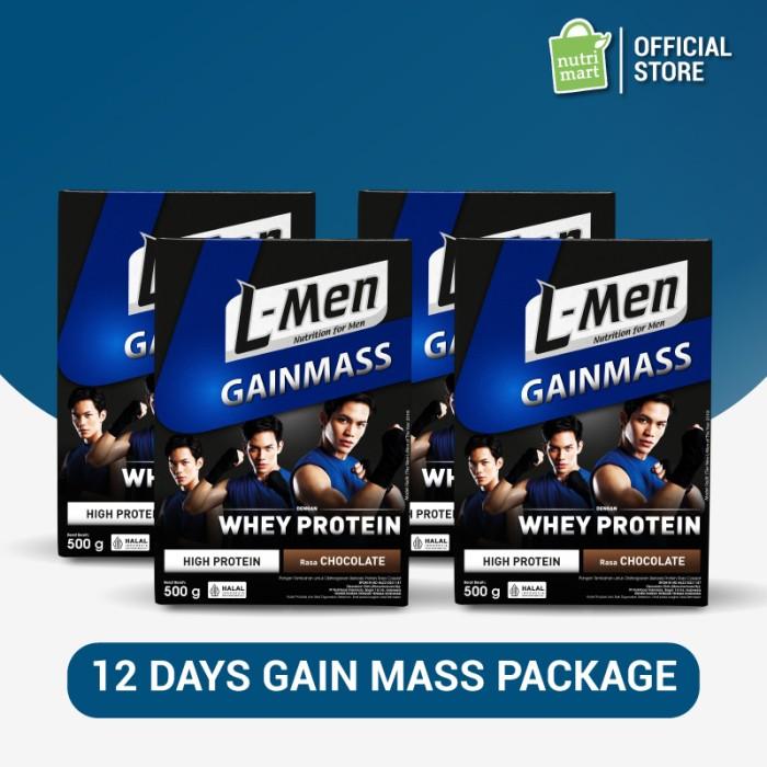 Gambar smansator 12 Days Gain Mass Package: L-Men Gain Mass Chocolate 500gr dari smansator undefined Tokopedia