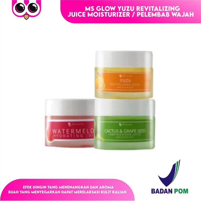 Gambar MS GLOW YUZU REVITALIZING JUICE MOISTURIZER / PELEMBAB WAJAH dari teddysumarsana2159 undefined Tokopedia