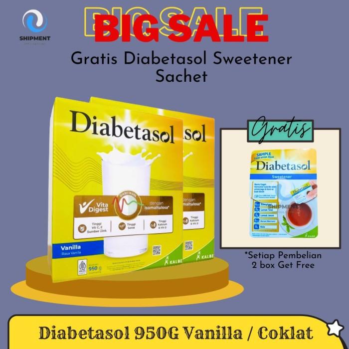 Gambar SILAHKAN PRODUK_ DIABETASOL VANILLA 2X500GR VANILA 1000 GRAM SUSU 1KILO dari AresmanSetore undefined Tokopedia