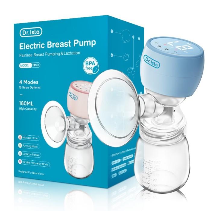 Gambar PTR Dr.isla Pompa ASI Elektrik Tanpa Kabel otomatis Portabel pompa asi （ASI bayi baru lahir）Hisap Kuat breast pump - Biru Muda dari ervinaastore undefined Tokopedia