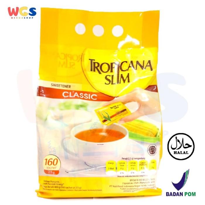 Gambar READY STOK Tropicana Slim Sweetener Classic 160 Sachets x 2,5gr dari HomeStore_id21 undefined Tokopedia