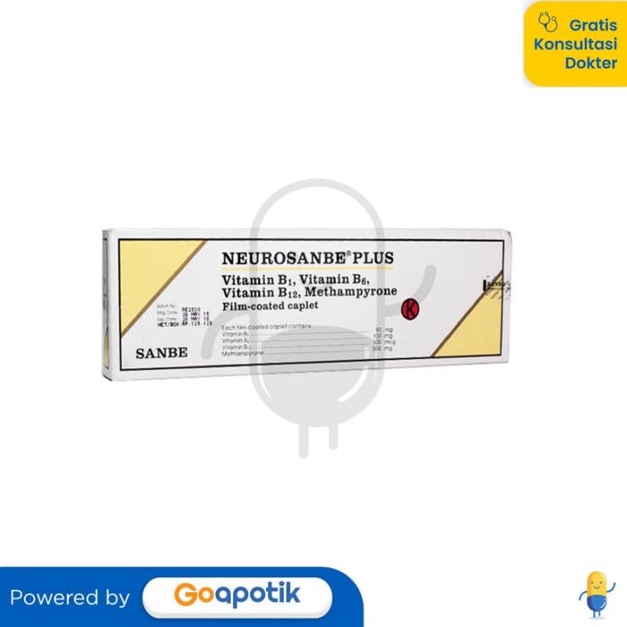 Gambar NEUROSANBE PLUS BOX 100 KAPLET dari Apotek Gofarma By GoApotik undefined Tokopedia
