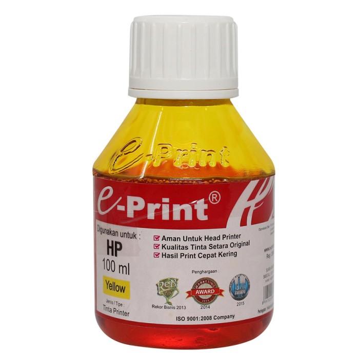 Gambar Eprint Refill Tinta Printer HP Black,Cyan,Magenta,Yellow 100 ML - Yellow dari SUKCESO Official undefined Tokopedia