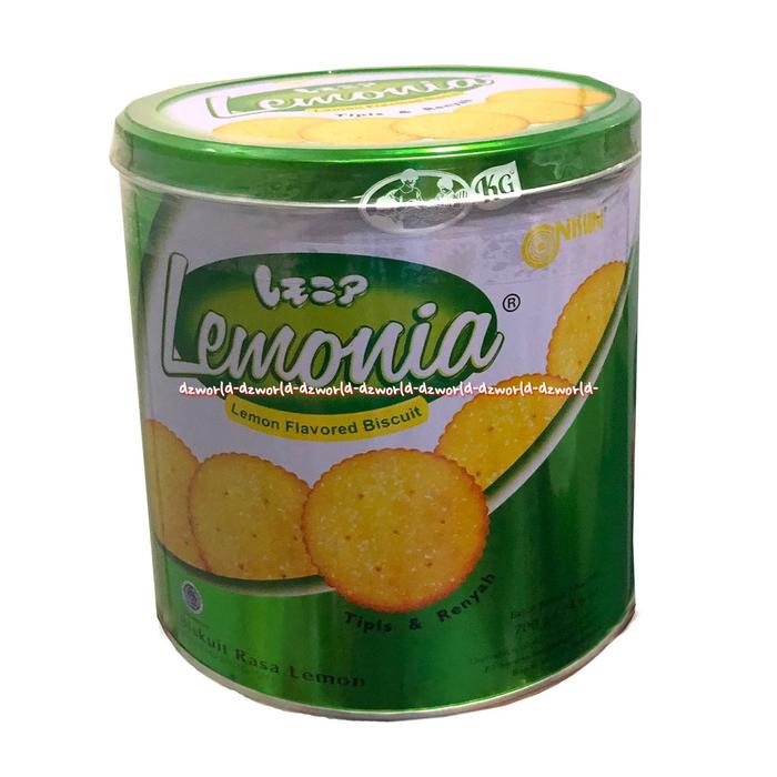 Gambar Nissin Lemonia Lemon Flavored 700gr Biskuit Biscuit Rasa Jeruk Lemon Kaleng Nisin Lemon nia Pakai Gula Sugar dari Melawati Toys undefined Tokopedia