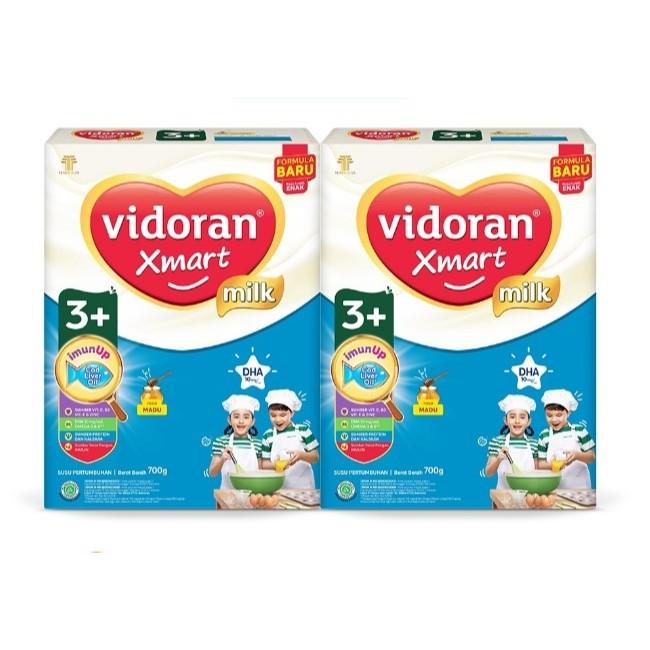 Gambar Vidoran Smart Xmart 3+ Imun Up Susu Formula Madu 700gr 700 gr (ED Nov 2024) dari MURAORI undefined Tokopedia