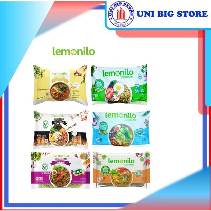 Gambar M4Y4R. Lemonilo Mie Sehat Goreng, Mi Kuah Kari Ayam, Ayam bawang 80gr dari trensdiha undefined Tokopedia