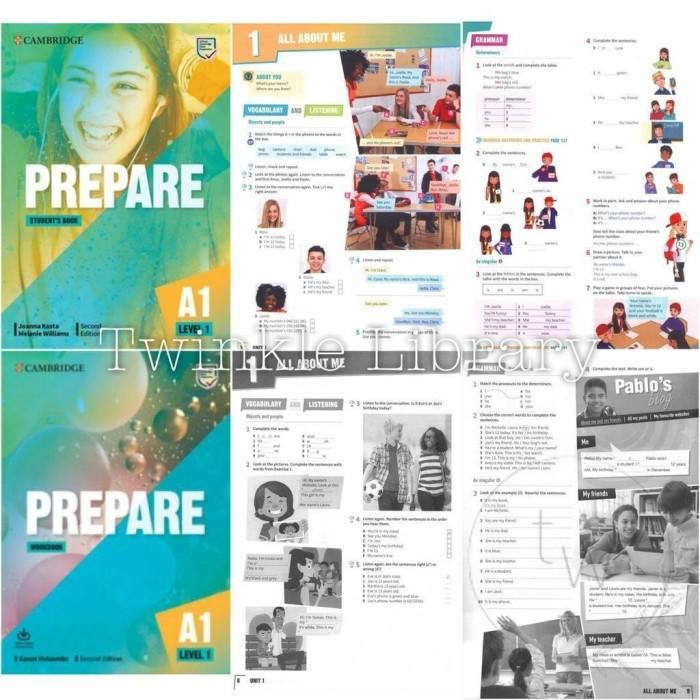 Gambar PREPARE 2nd Edition Level 1 (A1) / Level 2 (A2) / Level 3 (A2) / Level 4 (B1) / Level 5 (B1) / Level 6 (B2) Student's Book / Workbook / Teacher's Book  (second Edition) |  Bahasa Inggris SMP SMA Umum Dewasa - Level 1 / A1, Student's Book - Level 1 / A1, Student's Book dari 1boostore undefined Tokopedia