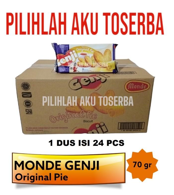 Gambar BISA E-FAKTUR! Biskuit Monde GENJI Pie - ( 1 DUS ISI 24 Pcs ) dari SWEET STORE3 undefined Tokopedia