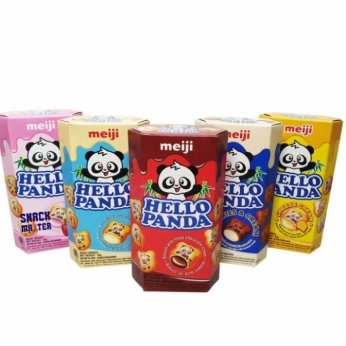 Gambar Savage| Meiji hello panda cookies cream 45gr all variant dari nabilahmasatida undefined Tokopedia