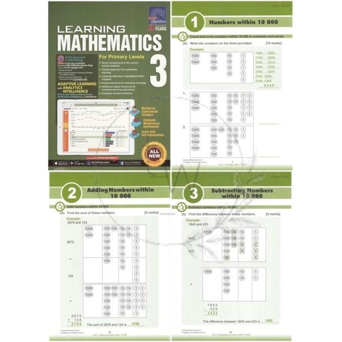 Jual BUKU CETAK SAP Education Learning Mathematics / Maths for Primary ...