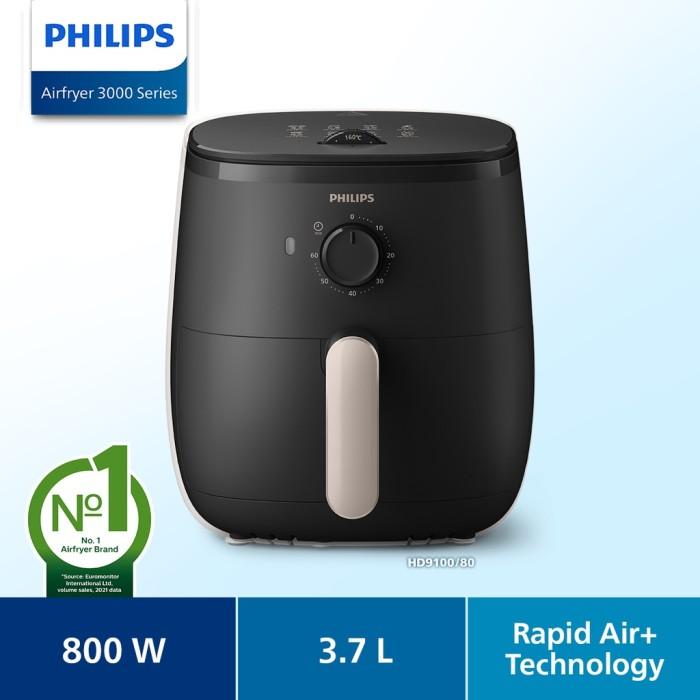 Jual Diskon PHILIPS Air Fryer Liter HD9100 Hitam silahkan