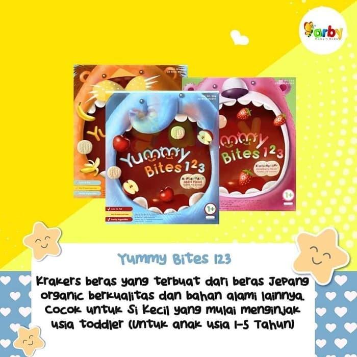 Gambar Yummy Bites 123 (Snack Bayi Usia 1,2,3 Tahun/Toddler) Terlaris dari HADITER VETSA527 undefined Tokopedia