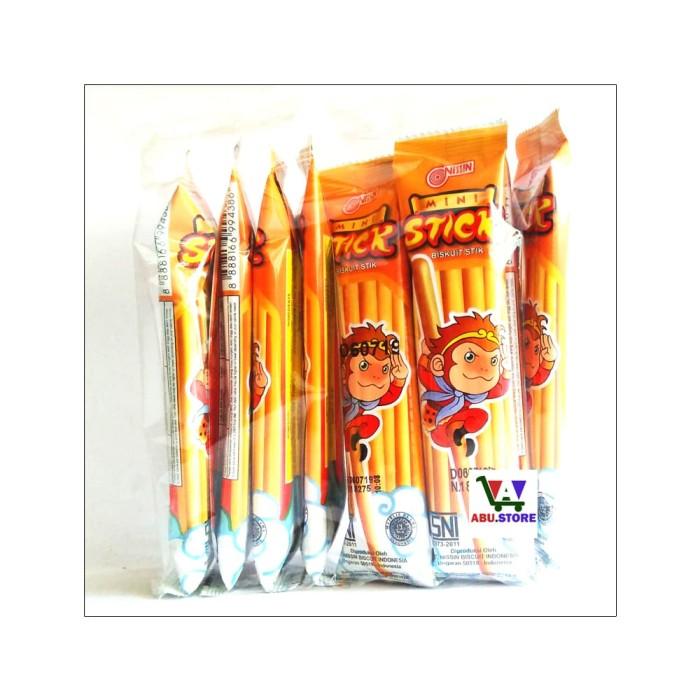 Gambar M4Y4R. Biskuit Nissin Mini Stick isi 10pcs x 13gr Ekonomis Cemilan anak 90'an dari DARSIHARTATI57 undefined Tokopedia