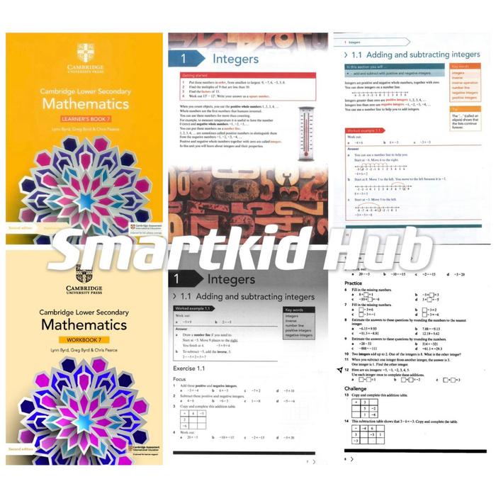Gambar Cambridge Lower Secondary Mathematics 2nd Edition 7/8/9 Learner's Book Workbook - Level 7, Learner's Book dari 1boostore undefined Tokopedia