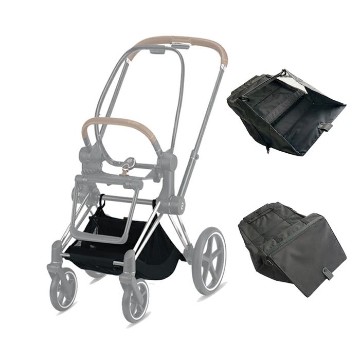 Gambar Buggy Basket For Cybex Priam 3/4 Pushchair Shopping Bag  Stroller Diaper Bag Cart Storage Basket Baby Buggy Accessories dari ssssukiyem undefined Tokopedia