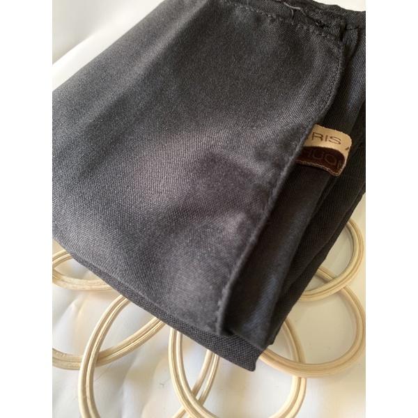 Gambar Paris Premium Anti Letoy Hijab Tebal Jahit Tepi// Segi Empat Polos Voal - Hitam, 110x110 dari Floistore id undefined Tokopedia