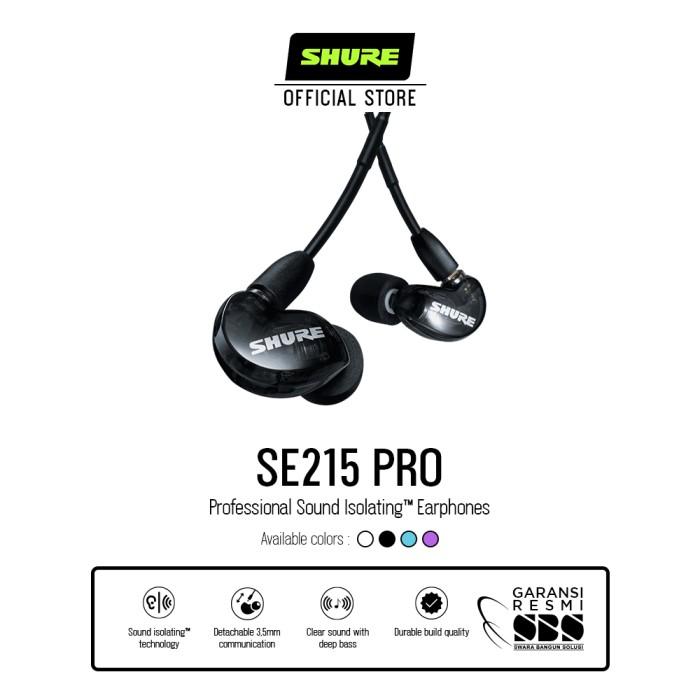 Gambar Promo Shure Se215 Professional Earphone Special Edition Black Harga Promo - SE215-K dari toko pepso undefined Tokopedia