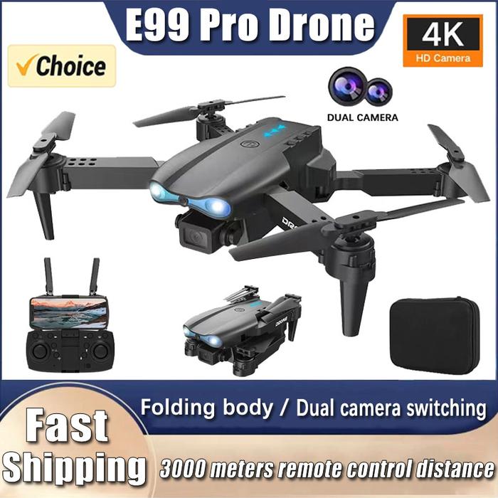 Jual E99 Pro Drone Professional Wide Angle RC Dron HD 4K Camera