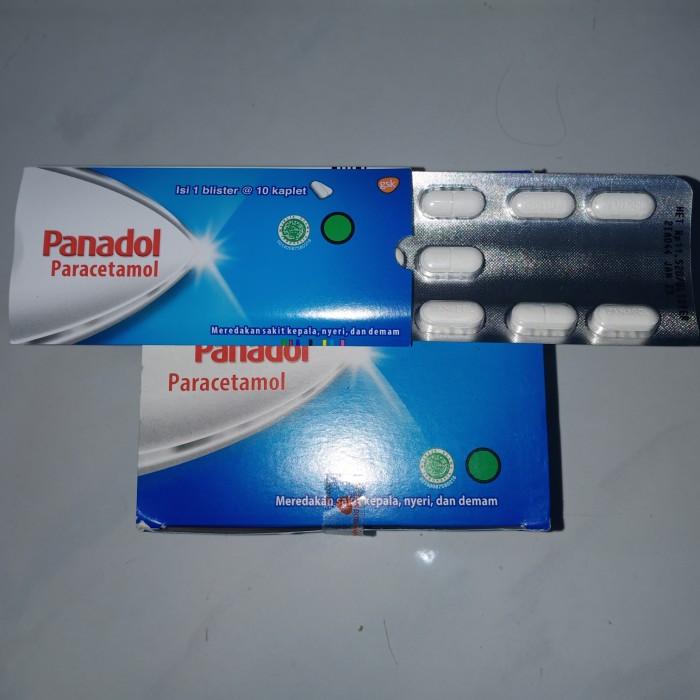 Gambar 1zy Panadol Biru Paracetamol 1 Box isi 10 Blister  10 kaplet dari papatsurpat undefined Tokopedia