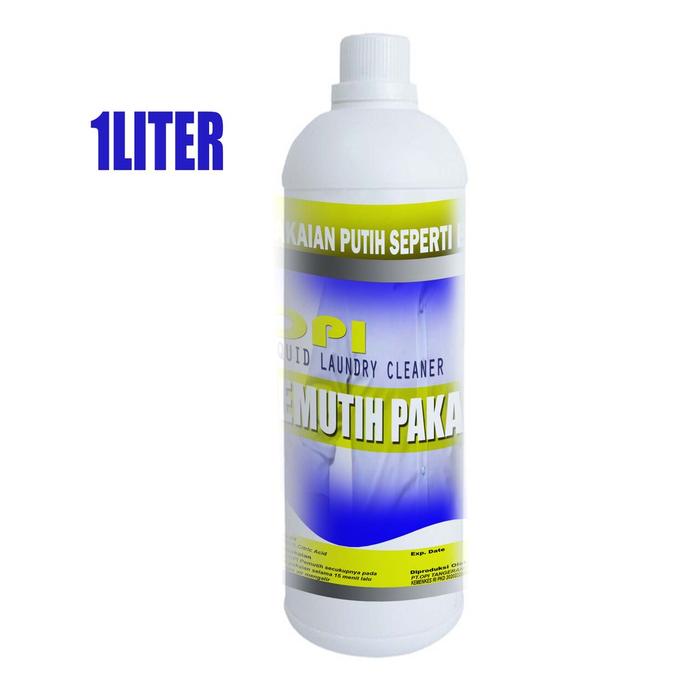 Gambar Pemutih pakaian cair 1 liter dan 5 liter O405 - 1 l dari Oke Sabun1 undefined Tokopedia