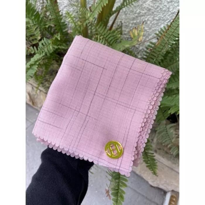 Gambar Hijab Segiempat Voal Waffle Premium Hijabnah - Dusty Pink dari Floistore id undefined Tokopedia