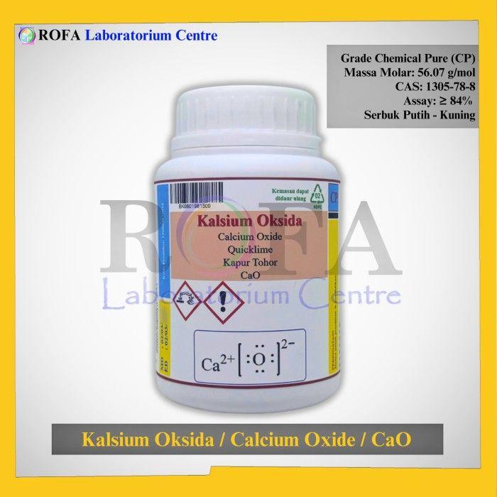 Gambar TOP Kalsium Oksida / Calcium Oxide / Kapur Tohor / CaO CP 500 gram dari Sweetshopytik undefined Tokopedia