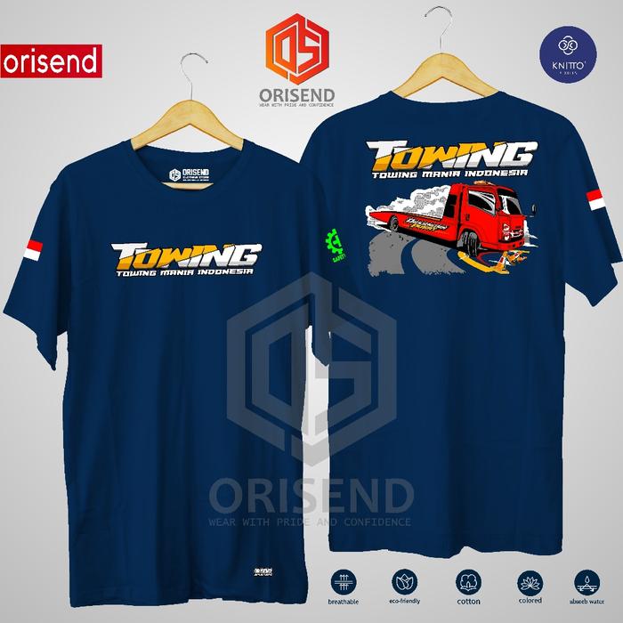 Gambar ORISEND Kaos Truck Towing Mania Indonesia terbaru - Navy 30s, XL dari BILIKsCompany undefined Tokopedia