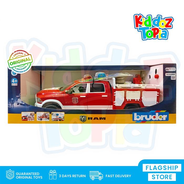 Promo Bruder Toys 2544 RAM 2500 Fire Engine Truck with L+S