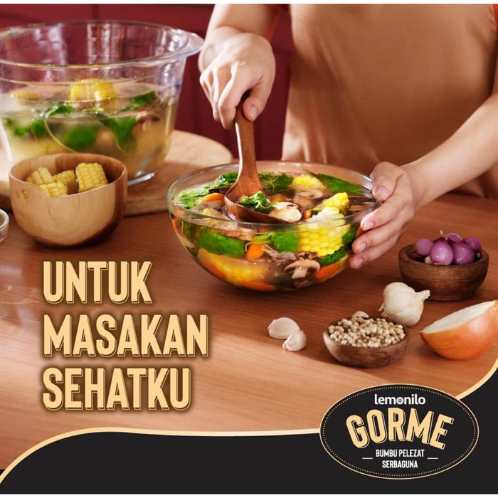 Gambar LEMONILO Gorme 40g - Bumbu Rasa Kaldu Jamur / Ayam / Sapi - Pelezat Serbaguna dari sindystore122 undefined Tokopedia