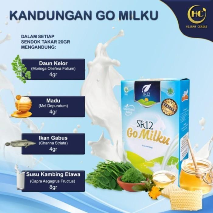 Gambar SR12 GO MILKU SUSU ETAWA TERBAIK 600GR / GOMILKU SUSU Orinal dari abadi tunggal jaya undefined Tokopedia