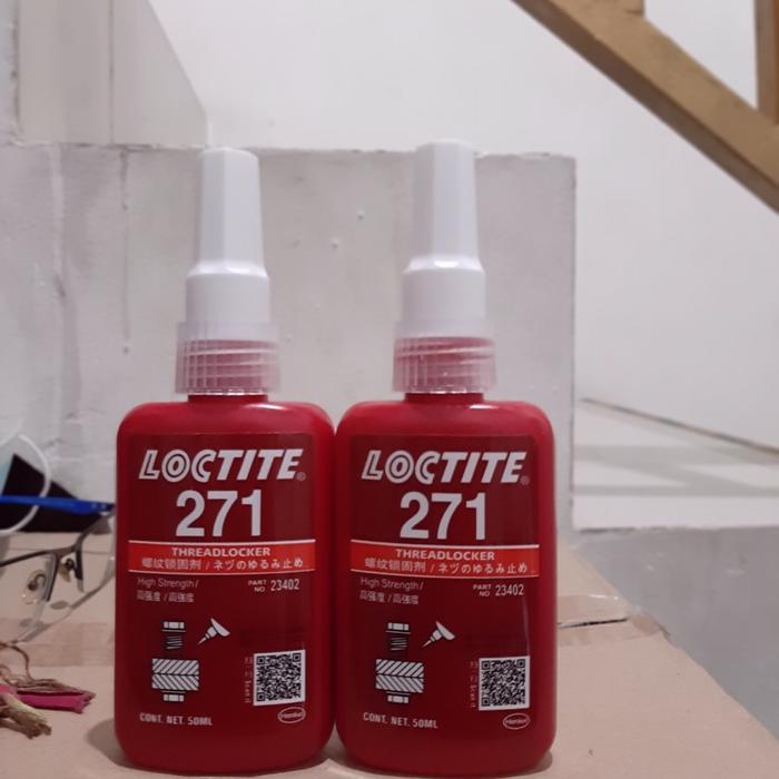 Gambar Original Loctite 271 Lem Baut 50 ml - Loctite 271 lem baut 271 50ml dari storeoli undefined Tokopedia