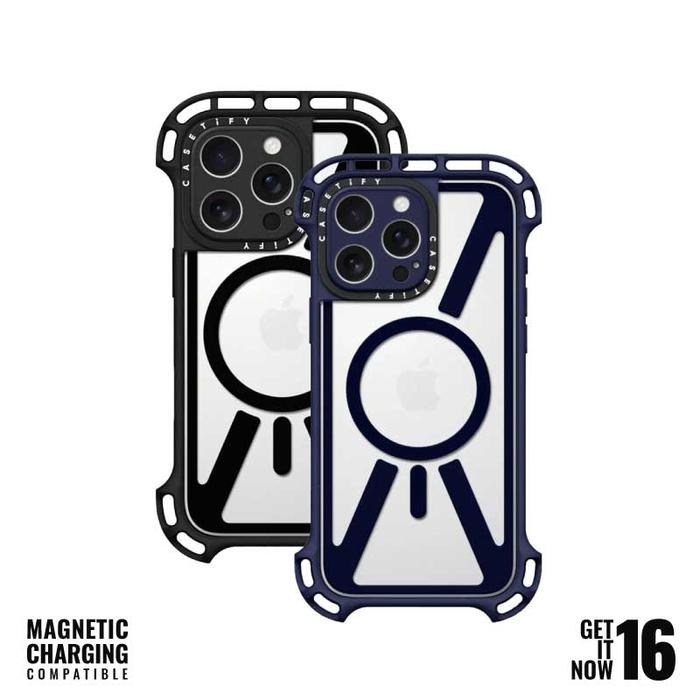 Gambar Case For iPhone 16 Pro / Pro Max Casetify MagSafe UL Bounce Custom - Black, 16 Pro Max dari PlayWorks Store undefined Tokopedia