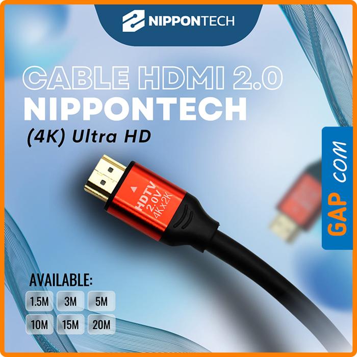 Jual Kabel HDMI 2.0 4K Ultra HD PC Monitor Laptop Blue-ray HDTV High ...