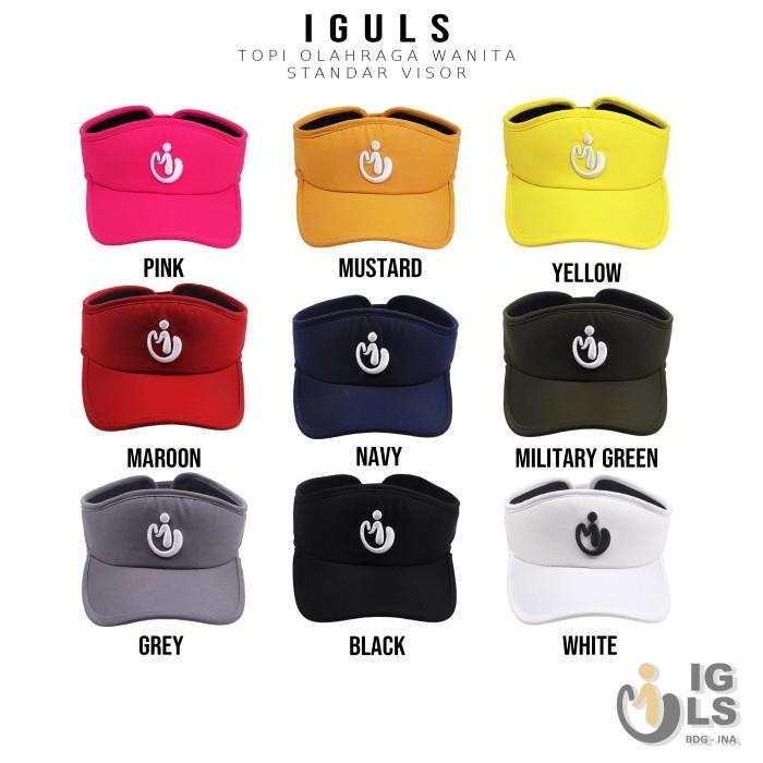 Gambar Jilbab Topi Olahraga Hijab - Standart Visor, White dari Iguls undefined Tokopedia